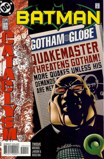 Batman, Vol. 1 Cataclysm - Part 12: Master Of Destruction |  Issue#554A | Year:1998 | Series: Batman | Pub: DC Comics