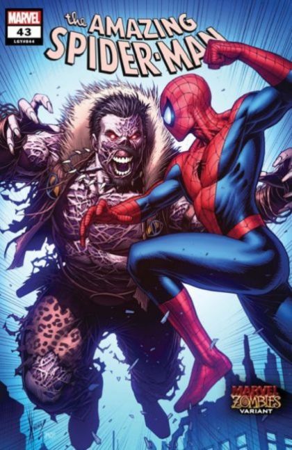 The Amazing Spider-Man, Vol. 5 True Companions, Part Three |  Issue#43B | Year:2020 | Series: Spider-Man | Pub: Marvel Comics | Dale Keown Marvel Zombies Variant Cover