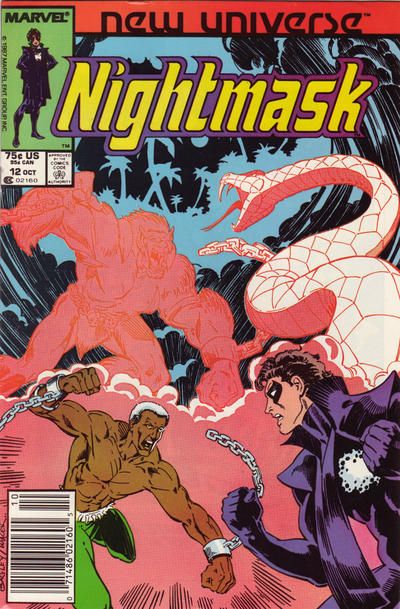 Nightmask "Voodoo Moon Over Haiti" |  Issue#12B | Year:1987 | Series: New Universe | Pub: Marvel Comics