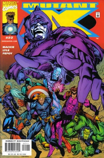 Mutant X Tremble Before His Might |  Issue#22A | Year:2000 | Series: X-Men | Pub: Marvel Comics