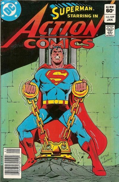 Action Comics, Vol. 1 Past Imperfect! / Help! I'm a Prisoner in My Own Body! |  Issue