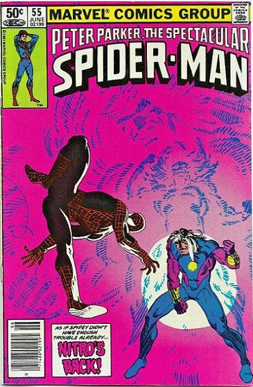The Spectacular Spider-Man, Vol. 1 The Big Blow Out |  Issue#55B | Year:1981 | Series: Spider-Man | Pub: Marvel Comics