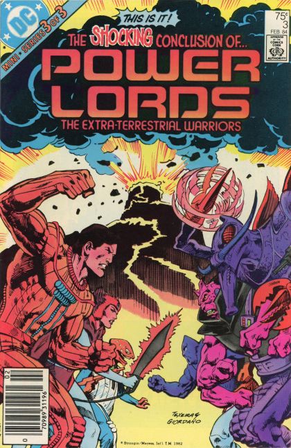 Power Lords All Hail Arkus--Lord Of The Universe |  Issue#3B | Year:1984 | Series:  |