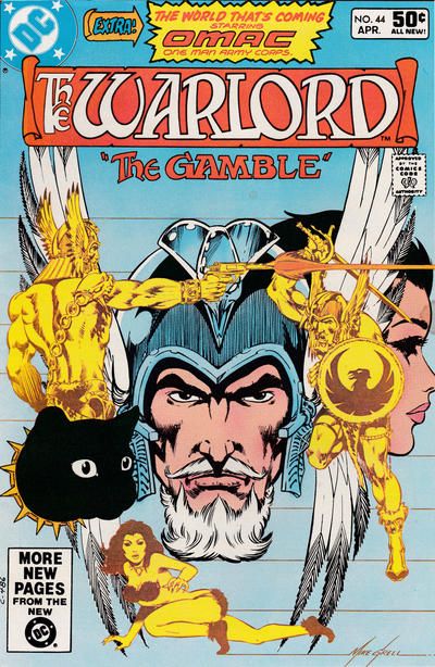 Warlord, Vol. 1 The Gamble; Games of Power, Games of Chance |  Issue#44A | Year:1981 | Series: Warlord | Pub: DC Comics