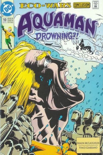 Aquaman, Vol. 4 Eco Wars, Eco-Wars, pt 2 |  Issue#10A | Year:1992 | Series: Aquaman |
