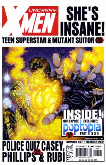 Uncanny X-Men, Vol. 1 Poptopia, Part 3: A Complete Unknown |  Issue#397A | Year:2001 | Series: X-Men | Pub: Marvel Comics