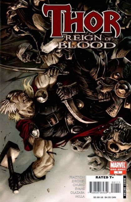 Thor: Reign of Blood Thor:  Reign of Blood |  Issue#1 | Year:2008 | Series: Thor | Pub: Marvel Comics |