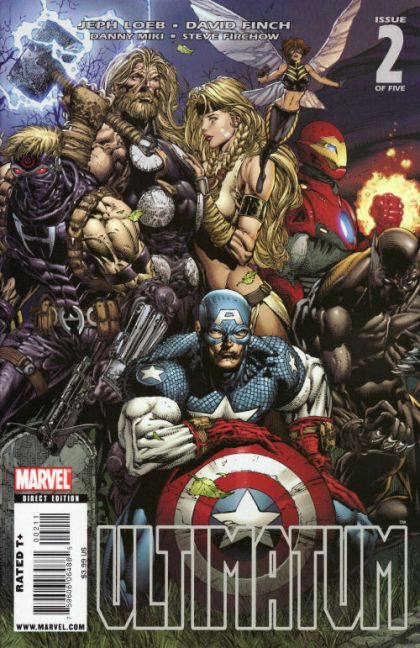 Ultimatum Ultimatum - Chapter Two: Death Becomes Her |  Issue#2A | Year:2008 | Series:  | Pub: Marvel Comics | Regular David Finch Cover