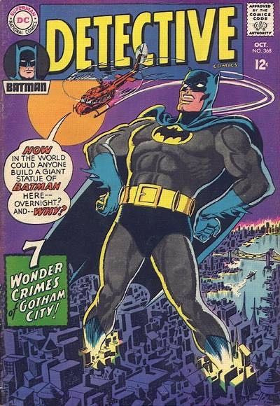 Detective Comics, Vol. 1 7 Wonder Crimes of Gotham City |  Issue#368 | Year:1967 | Series: Detective Comics | Pub: DC Comics |