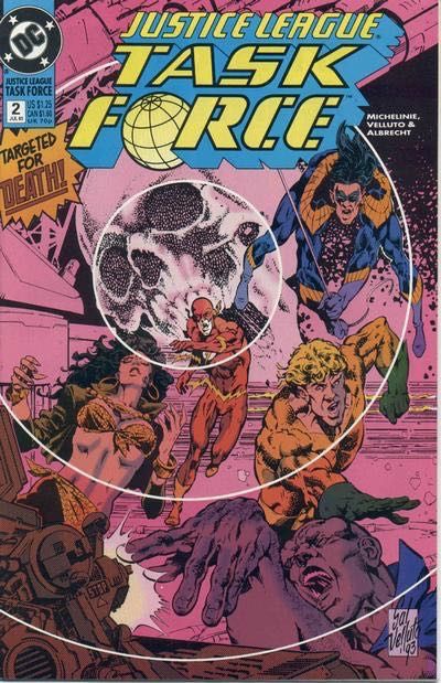 Justice League Task Force Split Hit |  Issue