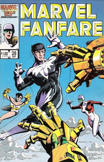 Marvel Fanfare, Vol. 1 Murder by Numbers 1, 2, 3... It's As Easy to Learn... As Your A-B-C! |  Issue#28 | Year:1986 | Series:  |