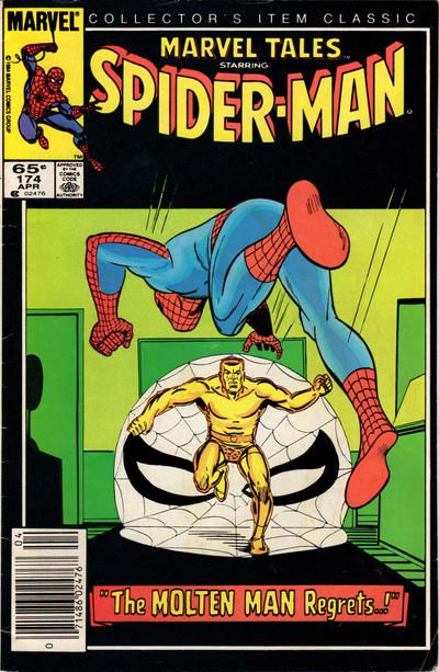Marvel Tales, Vol. 2  |  Issue#174B | Year:1985 | Series: Spider-Man | Pub: Marvel Comics |
