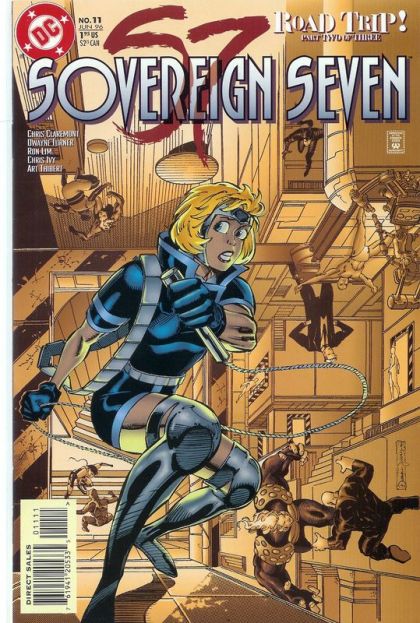 Sovereign Seven Road Trip, Part 2: Siege Most Perilous |  Issue#11A | Year:1996 | Series: Sovereign Seven | Pub: DC Comics