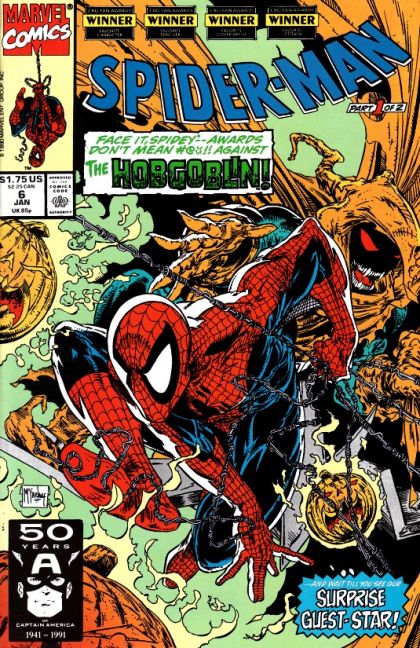 Spider-Man, Vol. 1 Masques, Part 1 |  Issue#6A | Year:1990 | Series: Spider-Man | Pub: Marvel Comics