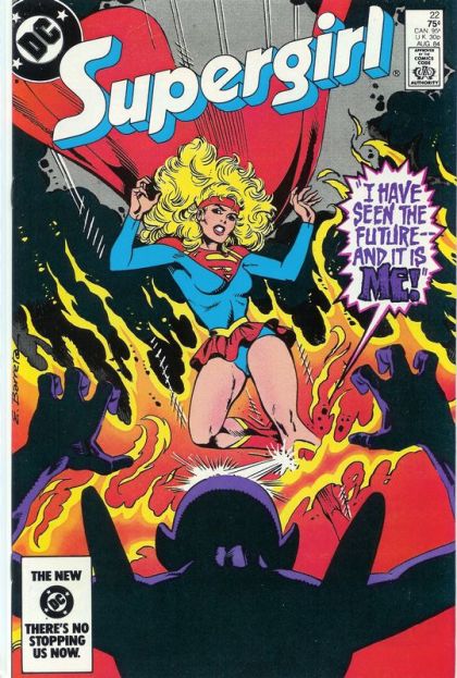 Supergirl, Vol. 2 I Have Seen The Future…And It Is Me! |  Issue#22A | Year:1984 | Series: Supergirl | Pub: DC Comics