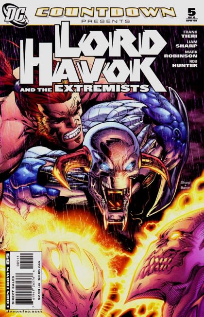 Countdown Presents: Lord Havok and the Extremists Countdown - Part Five: Man Of Peace. Man Of War. |  Issue#5 | Year:2008 | Series: Countdown | Pub: DC Comics