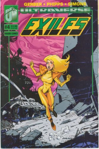Exiles (Malibu Comics) Fatal Flaws |  Issue#4 | Year:1993 | Series: Exiles | Pub: Malibu Comics