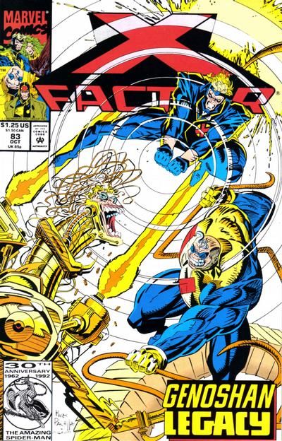 X-Factor, Vol. 1 Painting The Town |  Issue#83A | Year:1992 | Series: X-Factor | Pub: Marvel Comics