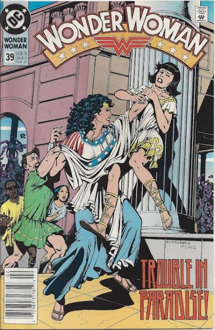 Wonder Woman, Vol. 2 Poisoned Souls |  Issue#39B | Year:1990 | Series: Wonder Woman | Pub: DC Comics