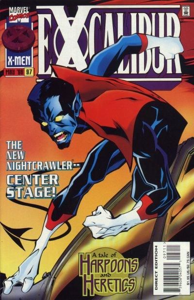 Excalibur, Vol. 1 Counterfire |  Issue#97A | Year:1996 | Series: Excalibur | Pub: Marvel Comics