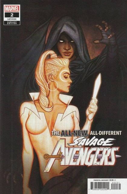 Savage Avengers, Vol. 2  |  Issue#2C | Year:2022 | Series:  | Pub: Marvel Comics | Jenny Frison Cover