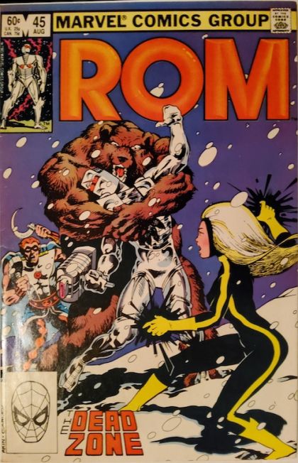 ROM, Vol. 1 (Marvel) Cry, The Mother Country |  Issue#45A | Year:1983 | Series:  | Pub: Marvel Comics |