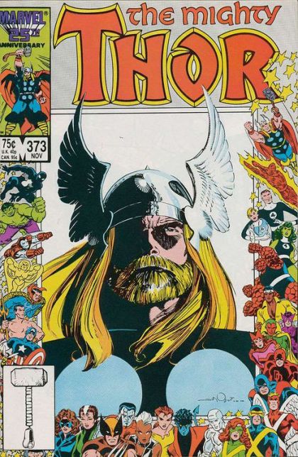 Thor, Vol. 1 Mutant Massacre - Part 6: The Gift Of Death |  Issue#373A | Year:1986 | Series: Thor | Pub: Marvel Comics |