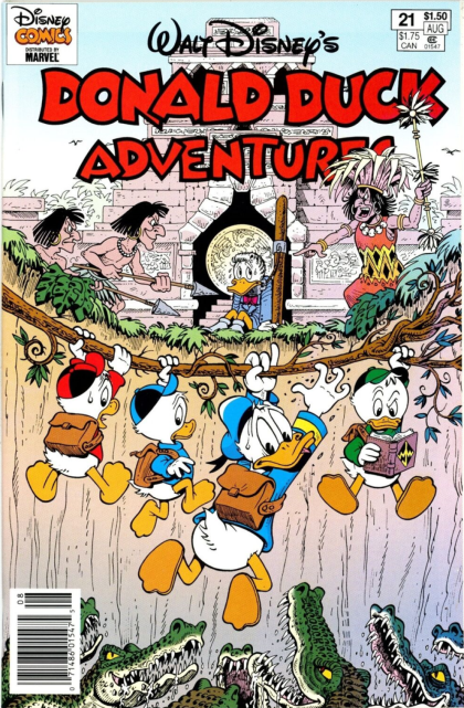 Donald Duck Adventures, Vol. 1  |  Issue#21B | Year:1993 | Series: Walt Disney | Pub: Gladstone |