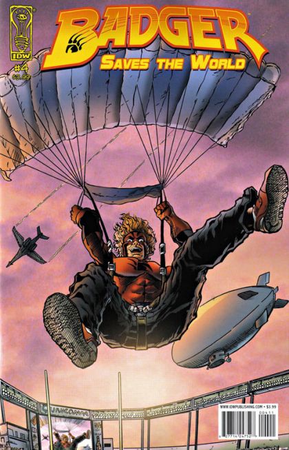 Badger Saves The World  |  Issue#4 | Year:2008 | Series:  | Pub: IDW Publishing