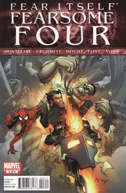 Fear Itself: Fearsome Four Fear Itself - Part Three: Overcome |  Issue#3 | Year:2011 | Series: Fear Itself | Pub: Marvel Comics |