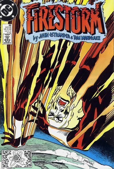 Firestorm, the Nuclear Man, Vol. 2 (1982-1990) Meltdown |  Issue#88A | Year:1989 | Series: Firestorm | Pub: DC Comics