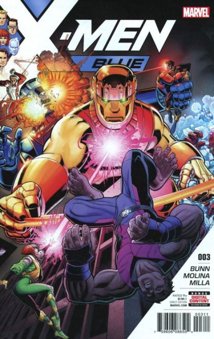 X-Men: Blue Strangest, Part Three |  Issue#3A | Year:2017 | Series:  | Pub: Marvel Comics