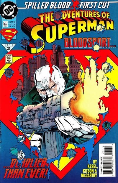 The Adventures of Superman Spilled Blood - Skin Game |  Issue#507A | Year:1993 | Series: Superman |
