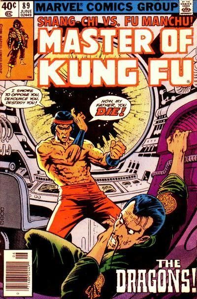 Master of Kung Fu Warriors of the Golden Dawn, Part 7, The Dragons |  Issue#89A | Year:1980 | Series: Shang Chi | Pub: Marvel Comics