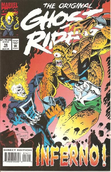 The Original Ghost Rider  |  Issue#16 | Year:1993 | Series: Ghost Rider | Pub: Marvel Comics