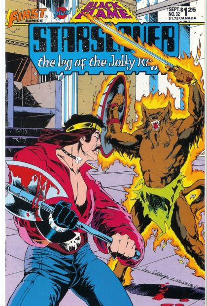 Starslayer, Vol. 1 Deceptions |  Issue#32 | Year:1985 | Series: Starslayer | Pub: First Comics |