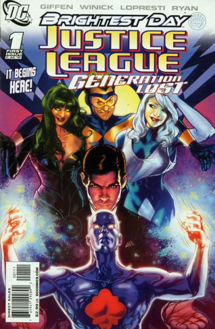 Justice League: Generation Lost Brightest Day - Generation Lost, Gone But Not Forgotten |  Issue#1A | Year:2010 | Series:  | Pub: DC Comics