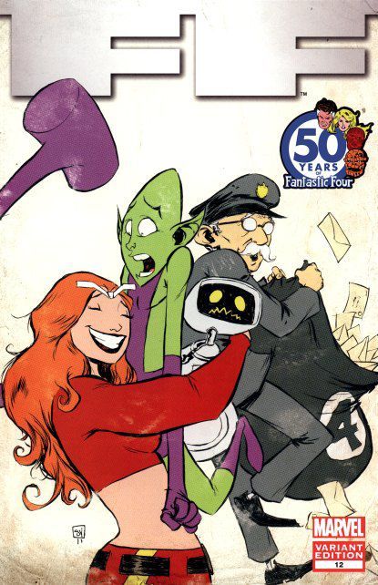 FF, Vol. 1  |  Issue#12B | Year:2011 | Series: Fantastic Four | Pub: Marvel Comics