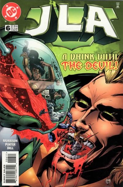 JLA Fire in the Sky |  Issue#6A | Year:1997 | Series: JLA | Pub: DC Comics