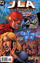 JLA Showcase 80-Page Giant Progress, The Dogs of War, Space Wolf, Communications Error, Left for Pixie Dust, The Flashback of Notre Dame, Toy Story |  Issue