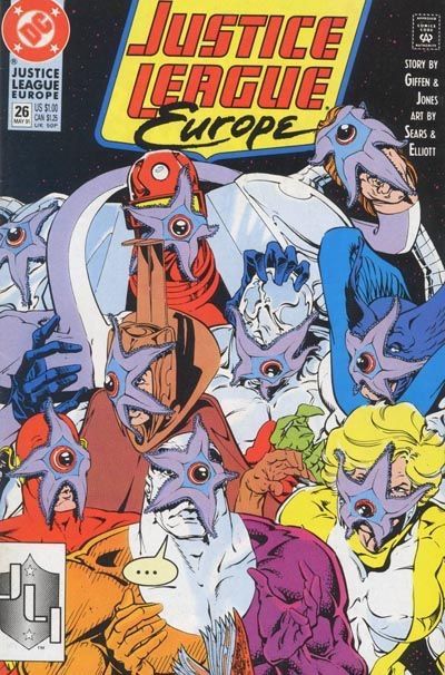 Justice League Europe / International Stars in Your Eyes |  Issue#26A | Year:1991 | Series: JLA | Pub: DC Comics