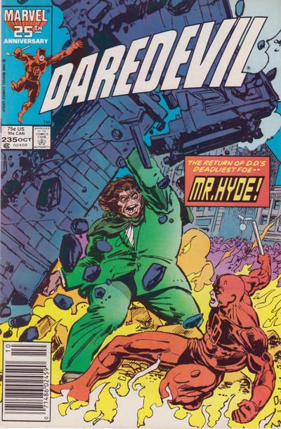 Daredevil, Vol. 1 A Safe Place |  Issue#235B | Year:1986 | Series: Daredevil | Pub: Marvel Comics