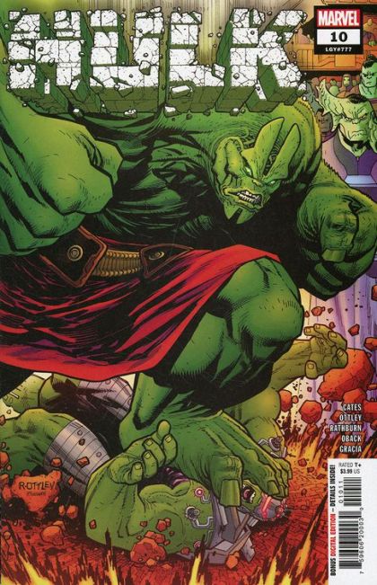 Hulk, Vol. 4 Hulk Planet, Part Two |  Issue#10A | Year:2022 | Series: Hulk | Pub: Marvel Comics