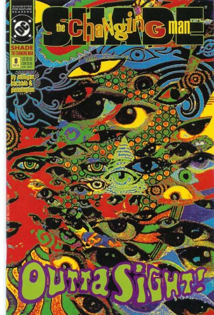 Shade the Changing Man, Vol. 2 Love And Haight |  Issue#8 | Year:1991 | Series: Shade the Changing Man | Pub: DC Comics |
