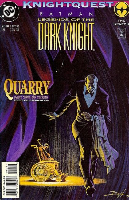 Batman: Legends of the Dark Knight Knightquest: The Search - Quarry, Part 2 |  Issue#60A | Year:1994 | Series:  |