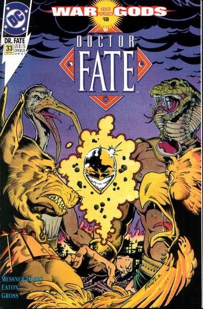 Dr. Fate, Vol. 2 War of the Gods - Kemet's Folly |  Issue#33 | Year:1991 | Series: Doctor Fate | Pub: DC Comics