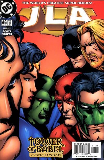 JLA Tower of Babel, Harsh Words |  Issue