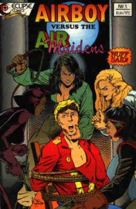Airboy versus the Air Maidens No Man's Land |  Issue#1 | Year:1988 | Series:  | Pub: Eclipse Comics |
