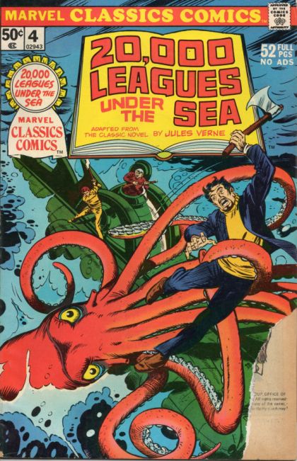 Marvel Classics Comics 20,000 Leagues Under the Sea |  Issue