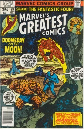 Marvel's Greatest Comics Mystery on The Moon |  Issue#79 | Year:1978 | Series:  | Pub: Marvel Comics
